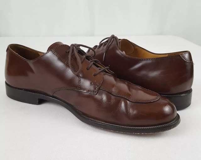 Cole Haan Calhoun Brown Leather Dress Oxfords Shoes C00590 Men's Size