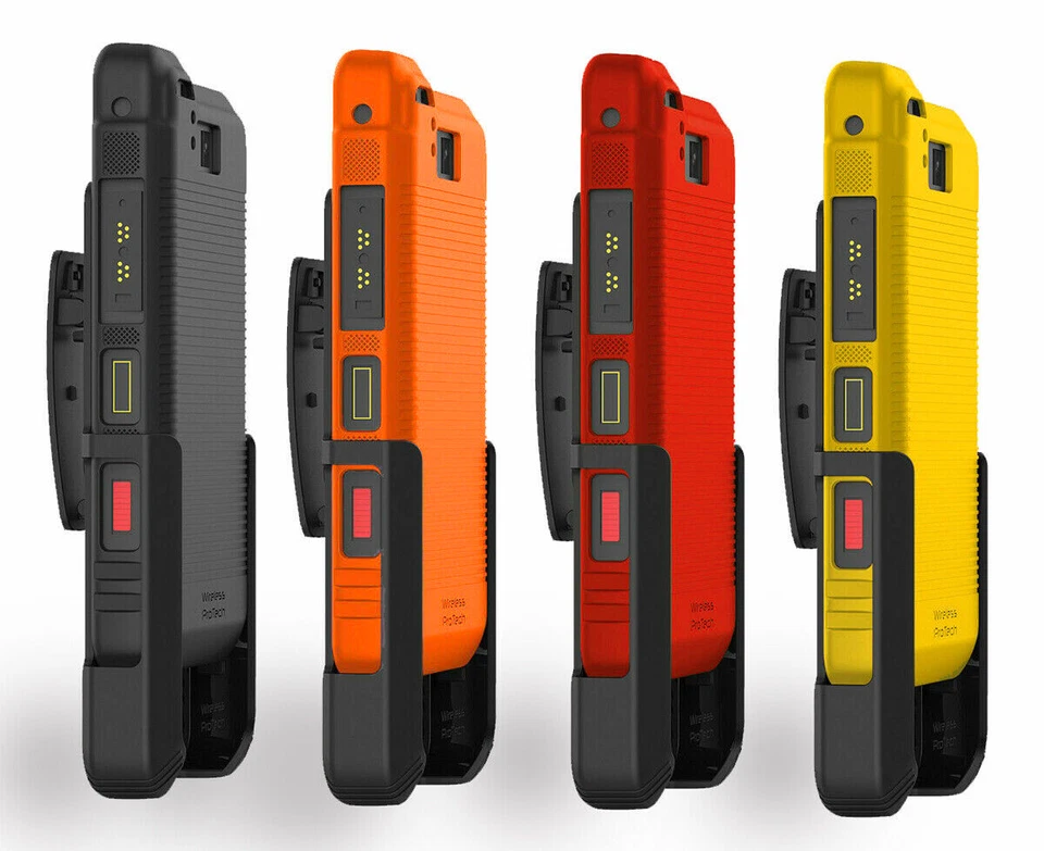 Capa Sonim XP8, coldre com clipe de cinto com estojo TPU Slim Line por Wireless ProTECH - Imagem 3 de 3