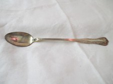 Antique 1908 National Silver plated Ice Tea Spoon Queen Elizabeth