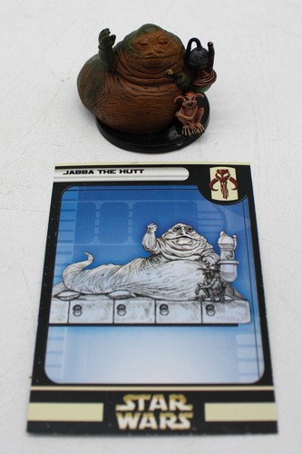 Figurine Star Wars Miniatures : Jabba, Crime Lord – 46/60