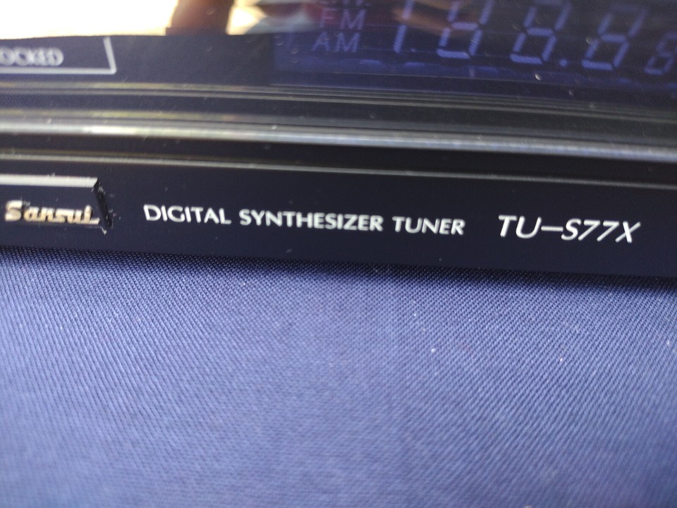 SANSUI TU-S77X AM/FM TUNER - OPERATIONAL, GOOD SOUND, NICE DIAL | eBay