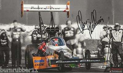 SIGNED 2015 CLAY MILLICAN ''PARTS PLUS'' TOP FUEL NHRA HANDOUT / POSTCARD 