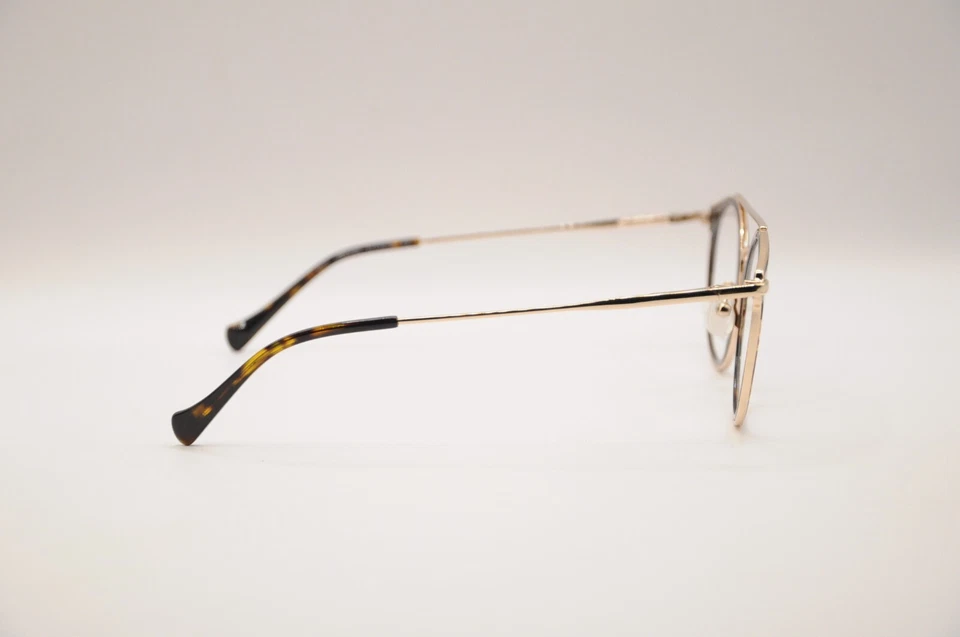 MARCOS DE GAFAS DE BORDE COMPLETO REDONDOS MARCA LUCKY D117 TORTUGA 51-19-140 NUEVOS Foto 4 de 4