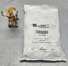 DME JS308 Jiffy-Tite Flow-Thru Straight Stem Socket for 1/2" Hose Lot of 10