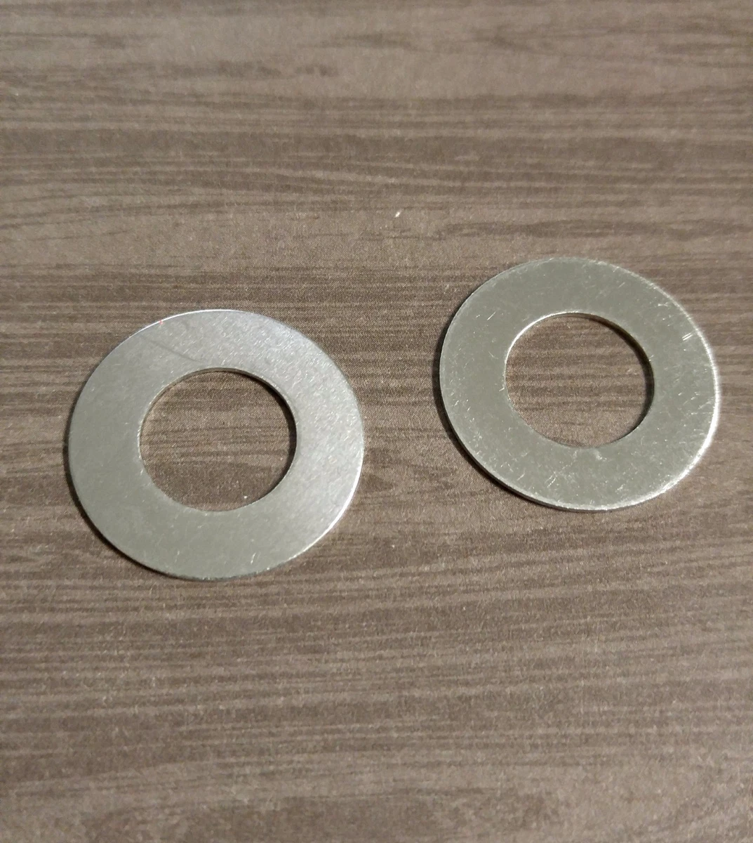 4 Stamping Blanks Washer 1 Inch Metal Blanks Silver Aluminum Metal Stamping