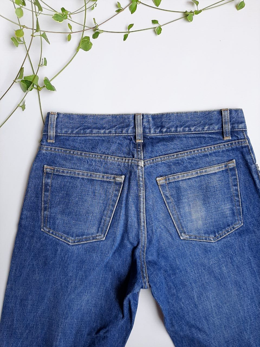 Vintage Helmut Lang Jeans Classic Denim Turn Up Cut Size 30 | eBay