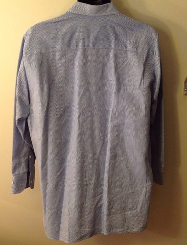 Men’s Mazzoni Blue 16 32/33 Shirt - Picture 10 of 12
