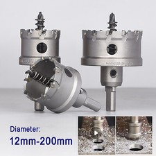 12mm-200mm Lochsäge Bohrkrone Hartmetall Boh...