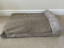 FurHaven Pet Cooling, Orthopedic, Memory Foam Corduroy Chaise Sofa Dog Bed