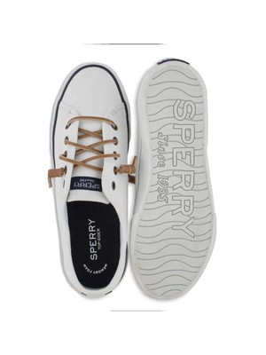sperry white tennis shoes