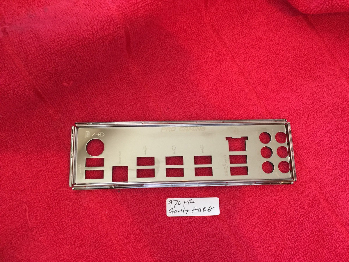 ASUS 970 PRO GAMING AURA IO SHIELD BACK_PLATE ORIGINAL