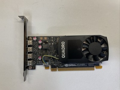 NVIDIA Quadro P1000 4GB GDDR5 PCIe Graphics Card Tested Working (P15)