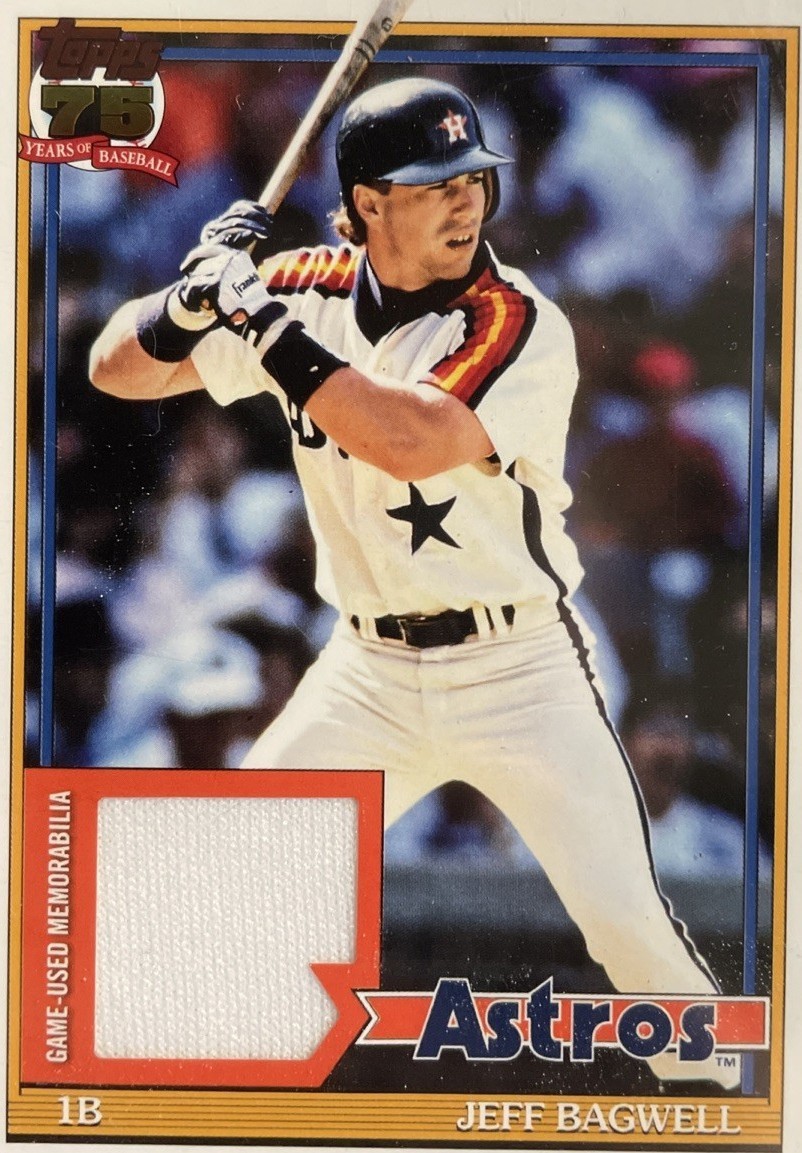 2025 Topps Series 1 - Jeff Bagwell #90AU-JBA for sale | eBay