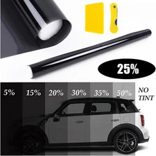 25% VLT Uncut Roll Window Tint Film20" x 10'ft Feet Car Home Office Glass 3M