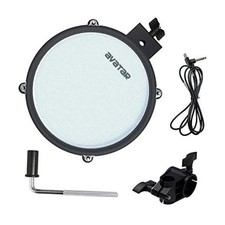 Mesh Electronic Snare/Tom Drum for Expansion/Backup, 8 Inch Dual-zone Drum Pad