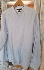 Tommy Hilfiger Herren Slim Hemd L hellblau La...