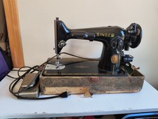 1948 Singer 201-2 Sewing Machine Tested Worki...
