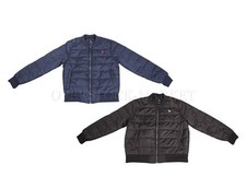 NEW MEN'S LICENSED U.S. POLO ASSN. QUILTED FULL ZIP BOMBER JACKET VARIETY