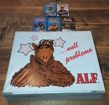 ALF Kassettenkoffer Alien Productions 1988 Null Problem Koffer + Kasetten MC MCs