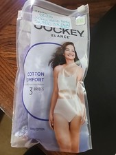 Jockey 100 Cotton Brief Panties, Women's Size 8, 2 Pack, Brand New, Purple