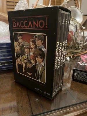 Baccano! Complete Series DVD Box Set Volumes 1-4 Funimation Aniplex Anime