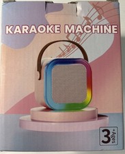 Sleek Rose Gold Karaoke Machine - Perfect Gift for Birthdays  Family Gatherings