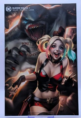 SUICIDE SQUAD #1 UNKNOWN COMICS EJIKURE EXCLUSIVE MINIMAL TRADE VARIANT