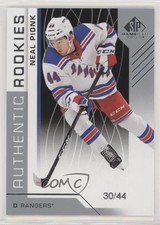 2018-19 Upper Deck SP Game Used Authentic Rookies 30/44 Neal Pionk #179 0iz
