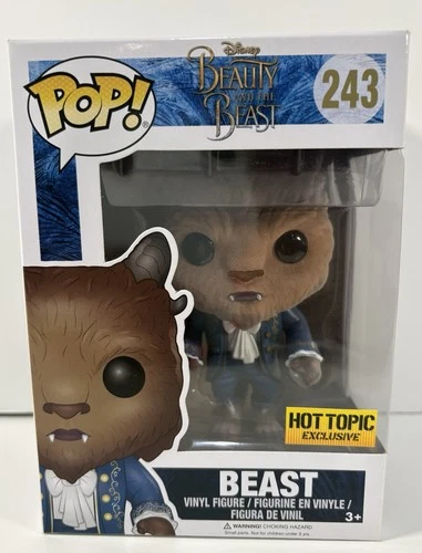 Funko Pop! Vinyl: Disney - The Beast - (Flocked) - Hot Topic (HT) (Exclusive)...