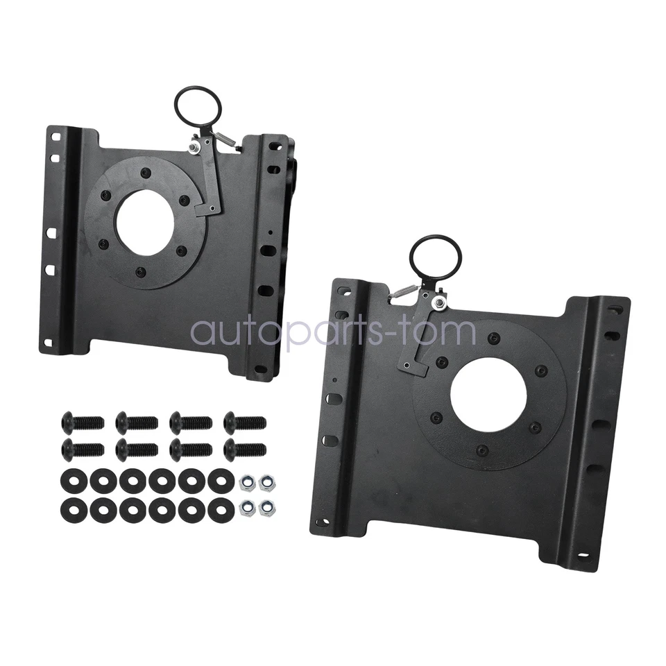 For Ford Econoline E150-E450 1997-2024 Seat Swivel Base Bracket Left+Right 1pair - Image 2 of 4