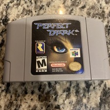 Perfect Dark (for Nintendo 64, 1997) N64 - Authentic Video Game Cartridge