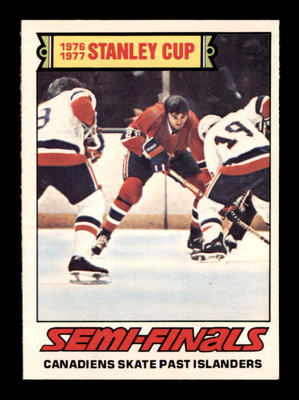 1977 O-Pee-Chee NHL #262 Cup Semi-Finals  NM/NM+ X3199457