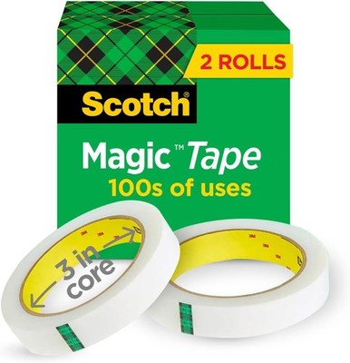 Magic Tape, Invisible, Home Office Supplies and Back to School Supplies for