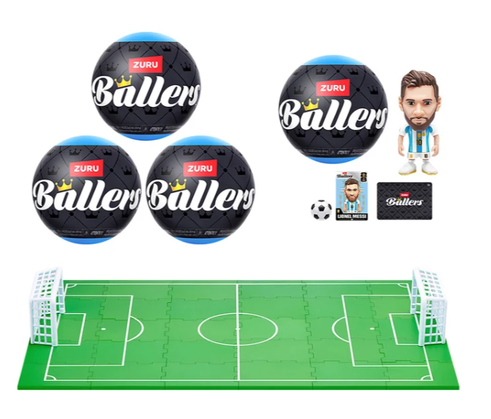 ZURU FIFA Ballers アルゼンチン代表　4セット FIFA Ballers Figures 4-Pack Series 1 – Collectible Soccer Player