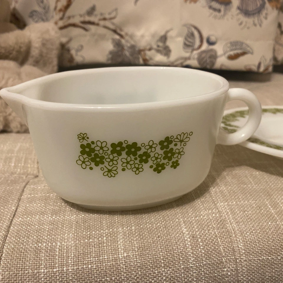 Barco Gravy Vintage Pyrex Spring Blossom 77 - B con placa base 77 - U Foto 4 de 4