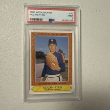 1985 Topps Woolworth's All-Time Record Holders - Nolan Ryan #32 PSA 9