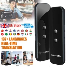 137 Languages Language Translator Device Two Way Instant Voice Photo Translation