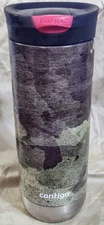 Nice Contigo Huron 2.0 Stainless Steel Travel Mug in Camouflage  20 fl Oz in EUC