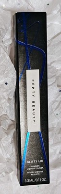 FENTY BEAUTY GLITTY LID Shimmer Liquid Eyeliner   02 PEACOCK'Y   3.3ML/0.11 OZ