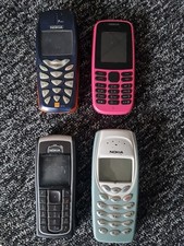 4 X Nokia Brick Phones - 3410, 3510-i, TA-1203 & 6230 - SPARES AND REPAIRS