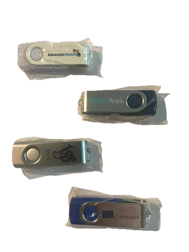 100x personal printed 2 sides Twist USB Memory Stick flash drive 500mb to 64G - Image 4 of 4