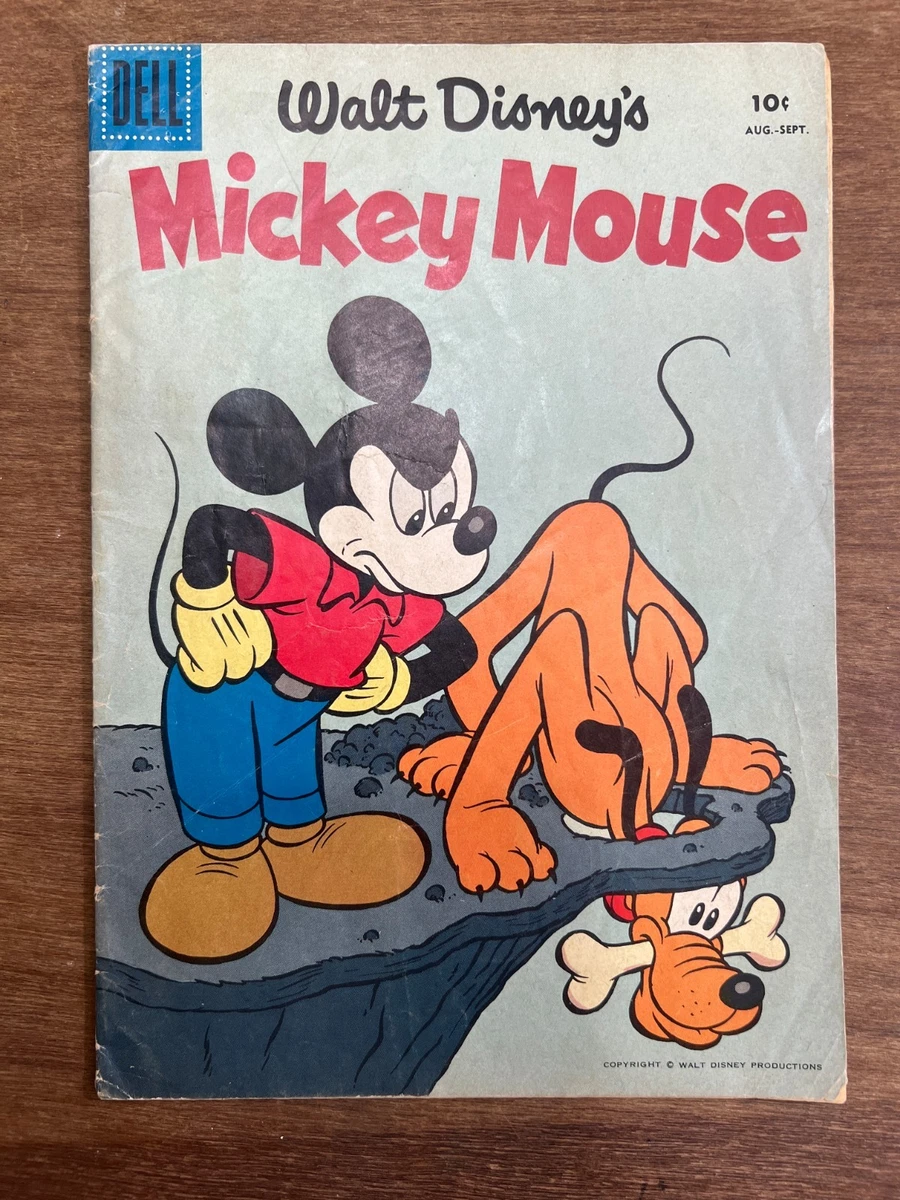 Mickey Mouse Dell Comics Comics, Graphic Novels & TPBs for sale | eBay