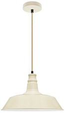 Modern Vintage Indoor Ceiling Pendant Light Hanging Metal Glass Lamp Shade