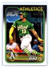 2024 Topps Jordan Diaz #697