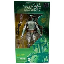 Star Wars Black Series Boba Fett Carbonized 6  Action Figure 40th 2020 Hasbro