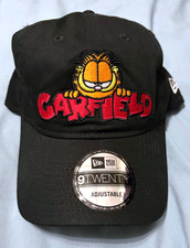 RARE NEW ERA 9TWENTY GARFIELD CARTOON DAD HAT CAP SHOW COMIC STRIP ODIE MOVIE