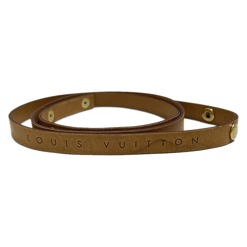 Auth LOUIS VUITTON Strap for Pochette Florentine - Beige FL0072 17