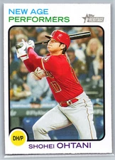 2022 Topps Heritage #NAP-4 Shohei Ohtani New Age Performers