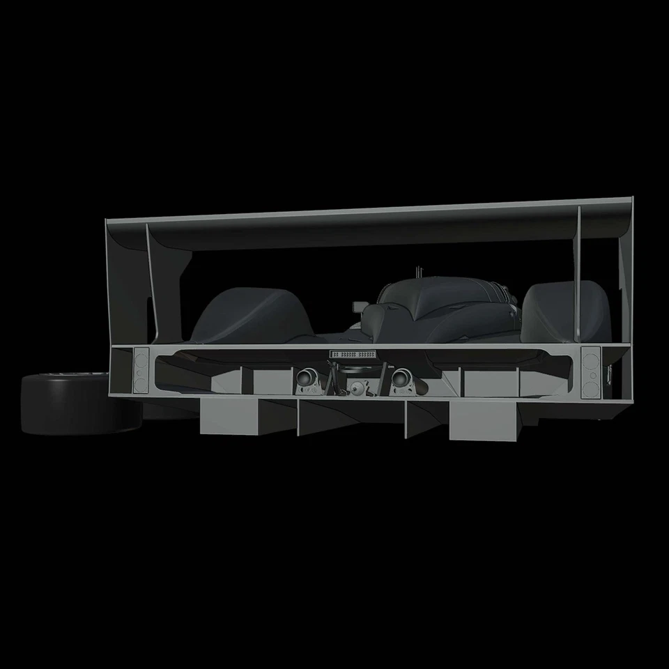 STL File - Bentley Speed 8 LM GTP 2003 - 3D Print 1/87 1/64 1/43 1/32 1/24 1/18 - Image 4 of 4