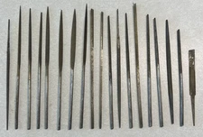 Vintage Union Abbaye Swiss Files/Etc. Watchmaker Lot Of 20 Pieces